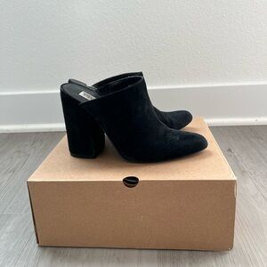 Steve Madden Mule Heels Pointed Toe
